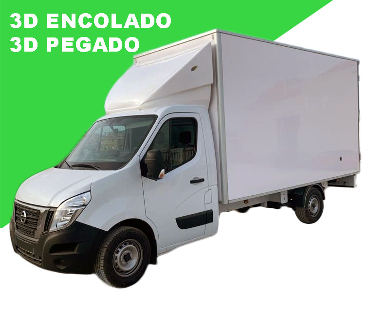 Deflector 3D integral encolado Nissan Interstar 2010 - 60 cm